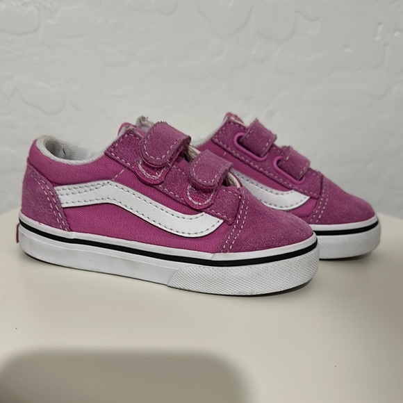 Toddler pink  vans - Picture 1 of 6